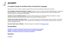 Tablet Screenshot of accent.compilertools.net